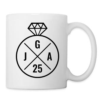 JGA 25 - Junggesellinnenabschied 2025 - Jga 2025 - Tasse - Weiß - Rechts
