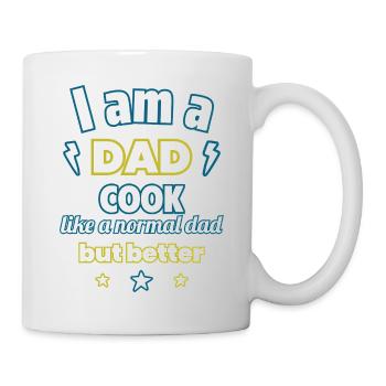 Dad Cook, gift father's day, christmas - Mug - white - Right