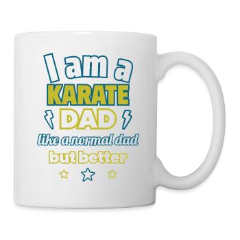 Papa KARATEKA, Vatertagsgeschenk,Karate,Sport - Tasse - Weiß - Rechts
