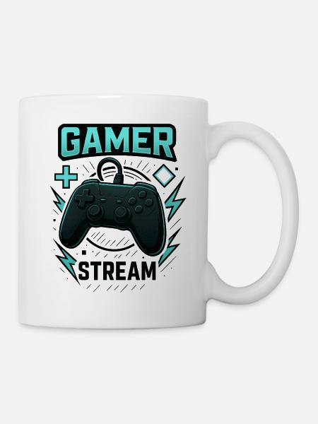 Stream Ton Game - Mug blanc - blanc