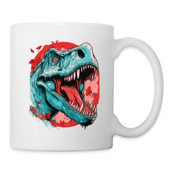 T-Rex Dinosaur Dino Tyrannosaurus Rex - Mug - white - Right
