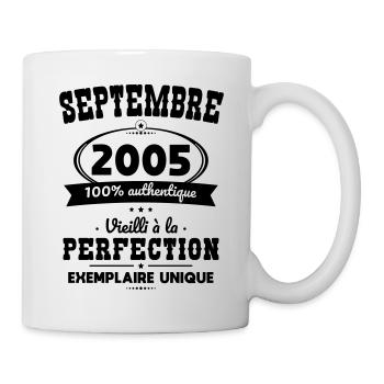 20th Anniversary - September 2005 Perfection - Mug - white - Right