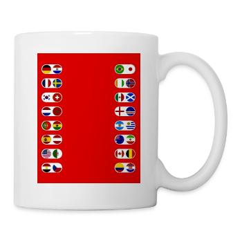 International Flag Collage - Mug - white - Right