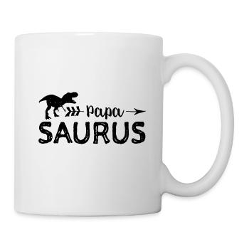 Papa Saurus - father - Mug - white - Right