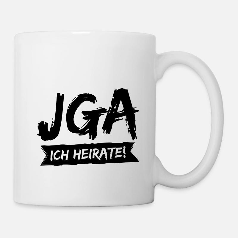 JGA - Ich heirate! - Tasse - Weiß