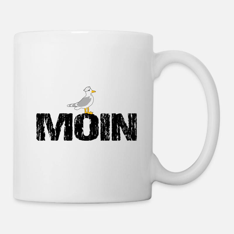 Moin - Tasse - Weiß