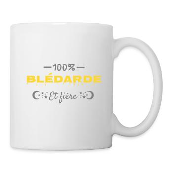 100% blédarde. - Mug blanc - blanc - Droite