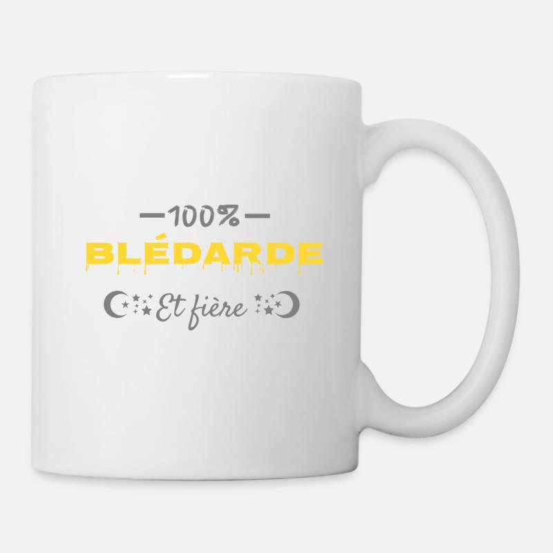 100% blédarde. - Mug blanc - blanc