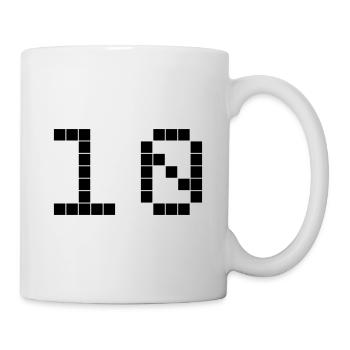 Number 10 - Mug - white - Right
