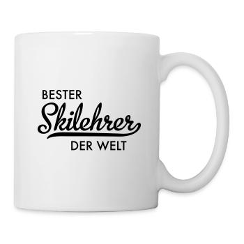 Bester Skilehrer - Tasse - Weiß - Rechts