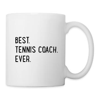 Tennis Coach - Mug - white - Right