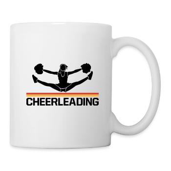 Cheer Graphic Cheerleading Cheerleader Gymnast Dan - Tasse - Weiß - Rechts