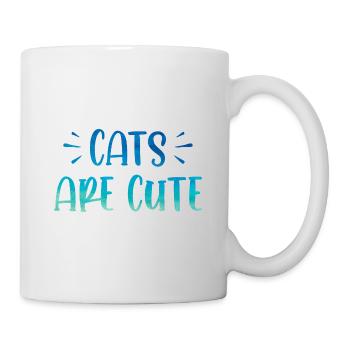 Cats Are Cute Cat Lover Training Animals Pets Pet - Tasse - Weiß - Rechts