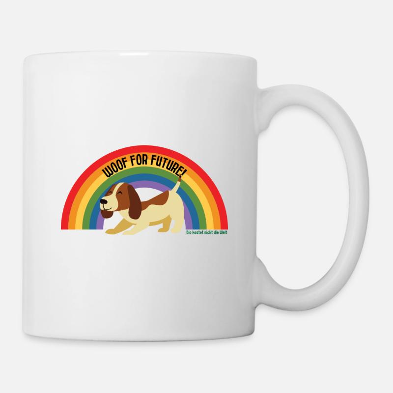 WOOF FOR FUTURE - HUND - ANIMALS FOR FUTURE - Tasse - Weiß