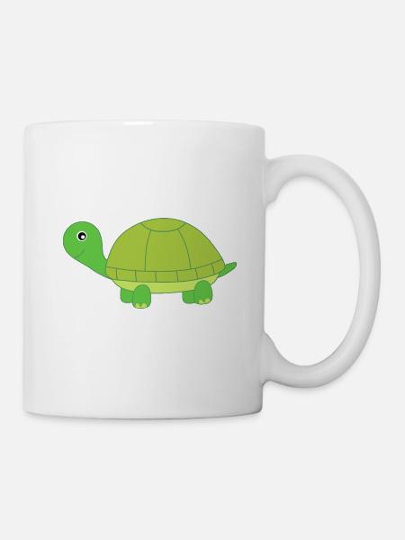 Tortue Tortues Tortue - Mug blanc - blanc