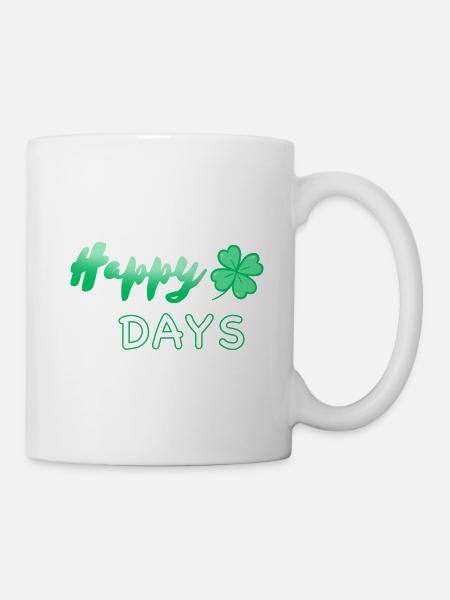 Happy Days - Mug blanc - blanc