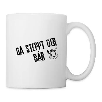 Bärenhafte Feier Fashion | Redewendung - Tasse - Weiß - Rechts