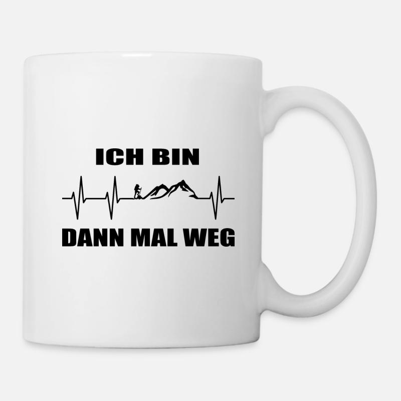 Wandern - Tasse - Weiß