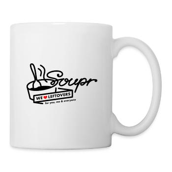 Souper Bol à soupe - Mug blanc - blanc - Droite