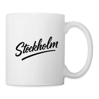 Stockholm lettering - Mug - white - Right