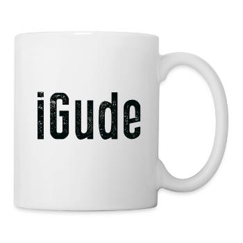 iGude Hessische Mundart Hessen - Tasse - Weiß - Rechts