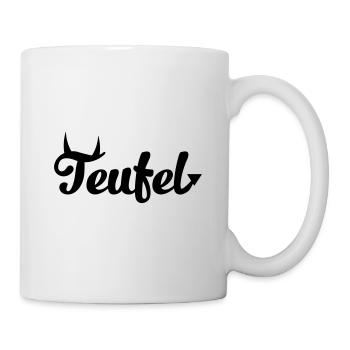 Teufel - Tasse - Weiß - Rechts