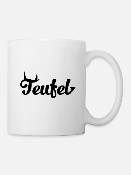 Teufel - Tasse - Weiß