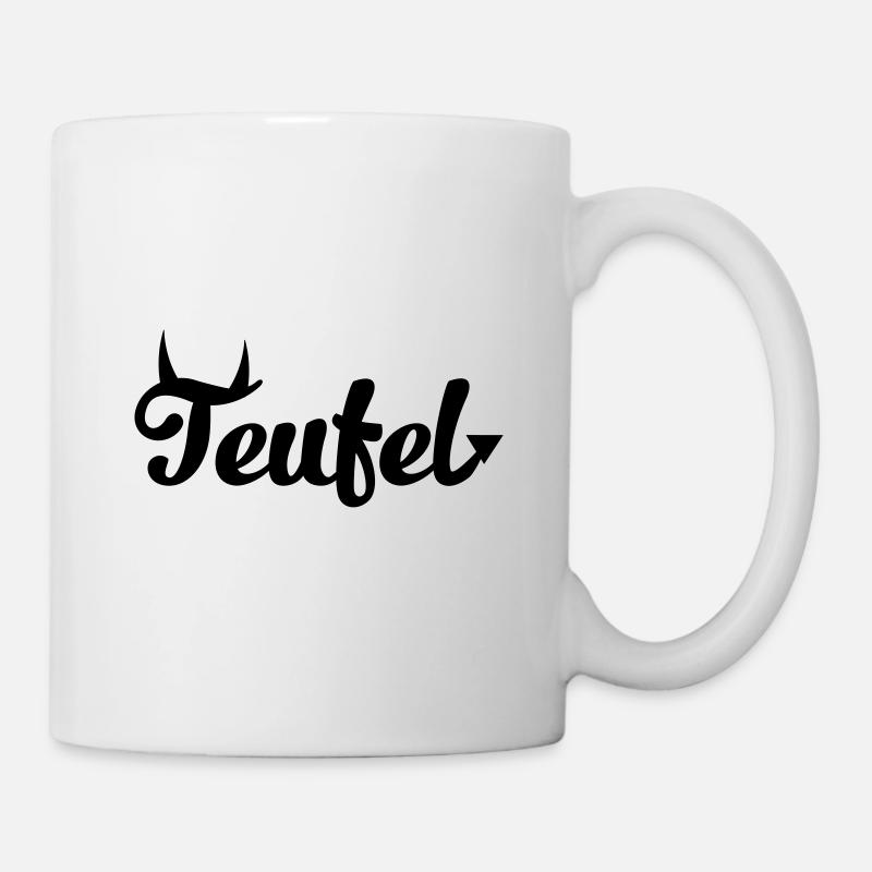 Teufel - Tasse - Weiß