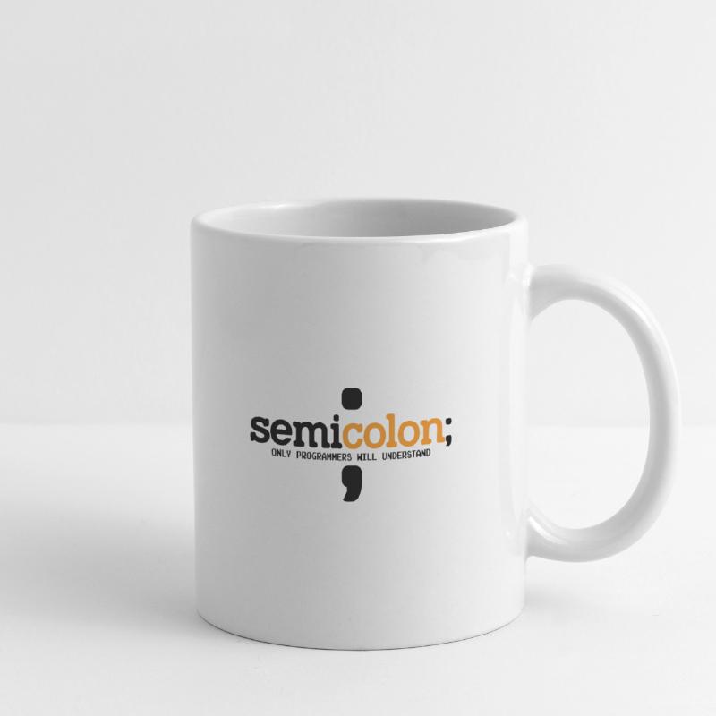 Semicolon Only Programmers Will Understand Coder N Tasse