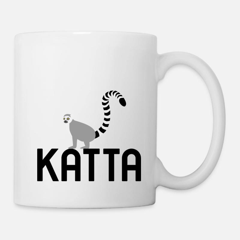 Katta - Lemur catta - Lemurs - Mug - white