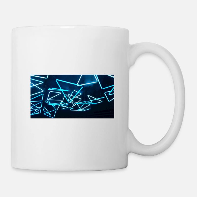 Luminale triangle blue 2 BST - Mug - white