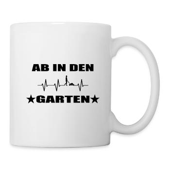 Garten - Tasse - Weiß - Rechts