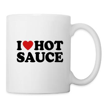 I Love Hot Sauce - Mug - white - Right