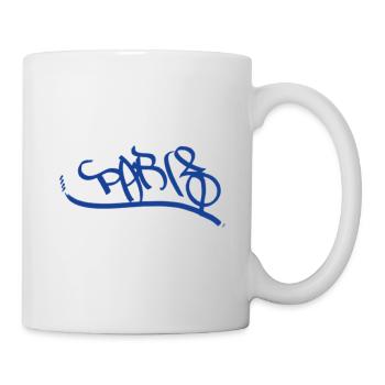 Paris Graffiti Design de Style Urbain - Mug blanc - blanc - Droite