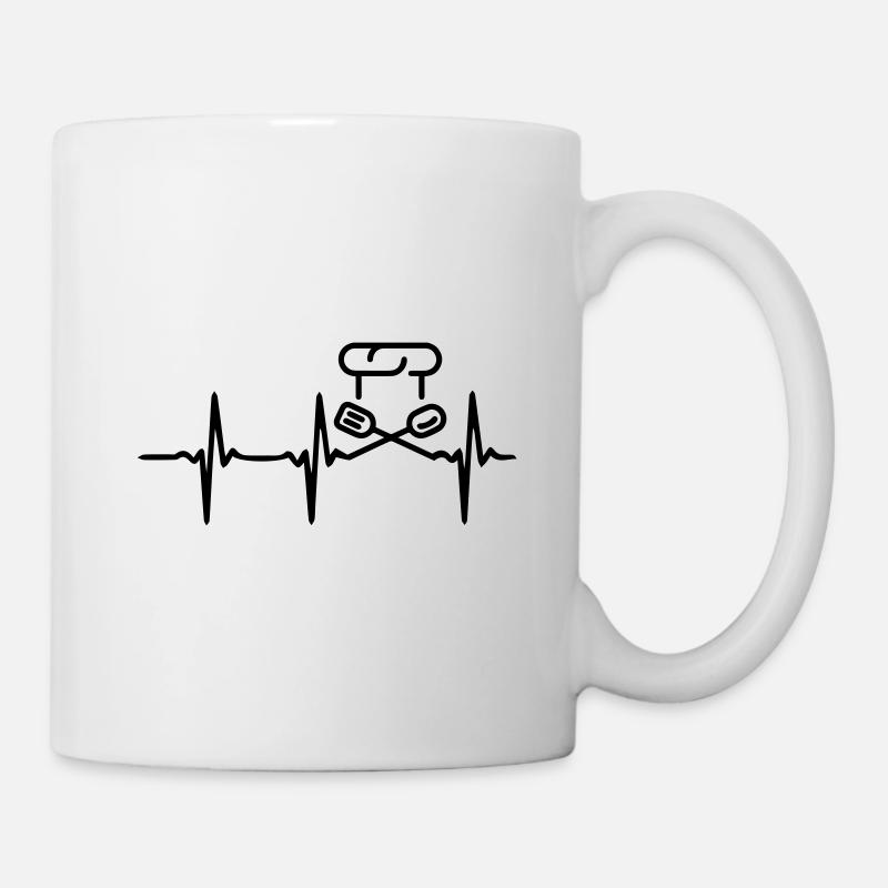 Heart Beat Cook - Tasse - Weiß