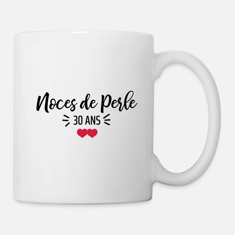 noces de Perle - Mug blanc - blanc