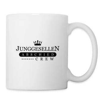 couronne de célibataire - Mug blanc - blanc - Droite