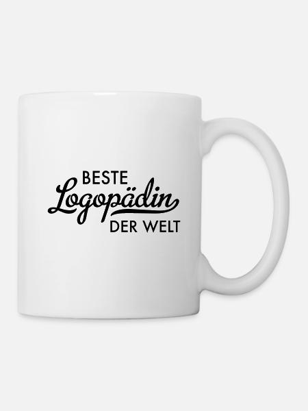 Beste Logopädin der Welt - Tasse - Weiß