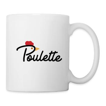 Poulette - Mug blanc - blanc - Droite