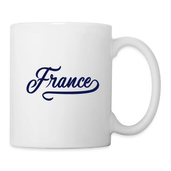 France - Mug blanc - blanc - Droite