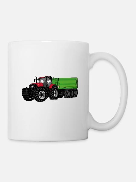 Tracteur - Tracteur - Agriculteur - Agriculteur - Mug blanc - blanc