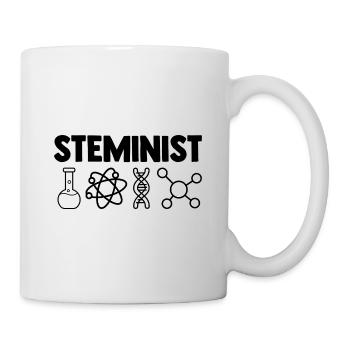 Steminist Software Developer Coder Nerd Conmputer - Tasse - Weiß - Rechts