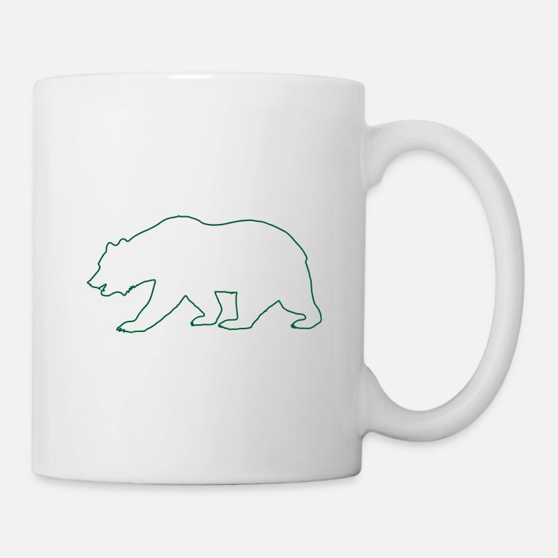 Ours Ours brun Ours polaire - Mug blanc - blanc