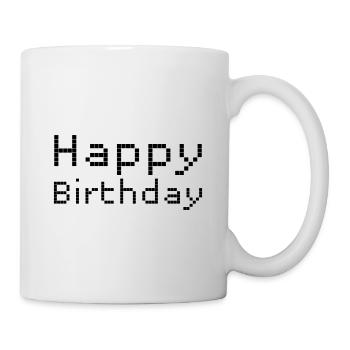 Happy Birthday Greetings - Mug - white - Right