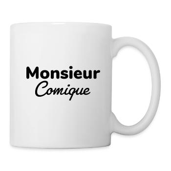 Monsieur Comique cadeau homme humour - Mug blanc - blanc - Droite