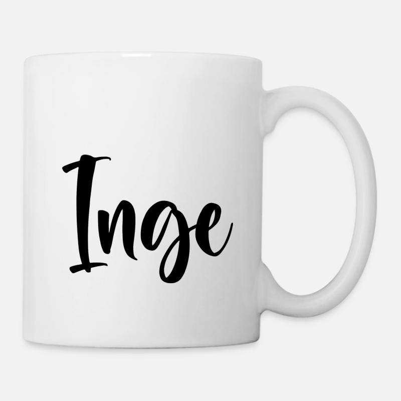 Inge - Tasse - Weiß