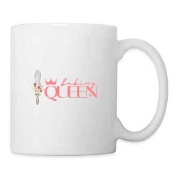 Baking Queen personalisierbar - Tasse - Weiß - Rechts