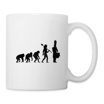Drum Corps Evolution Marching Band Drum Music Perc - Mug blanc - blanc - Droite