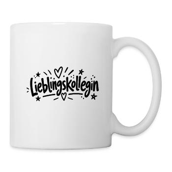 Lieblingskollegin - Tasse - Weiß - Rechts