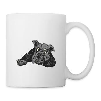 Hund - Tasse - Weiß - Rechts